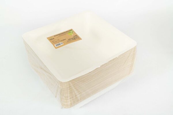 Ensemble bol carré en canne à sucre 86oz(2500ml)(6*50)