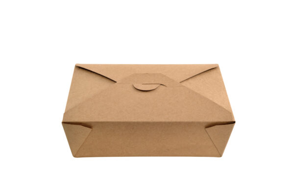 Recipiente de cartón kraft 66oz (1980ml)(16*25)