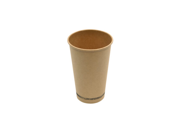 Vaso de Papel kraft WATERBASED 16oz(480ml)(20*50)